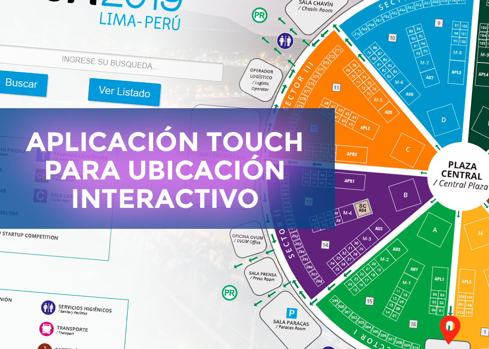 Aplicación Touch para Ubicación Interactivo